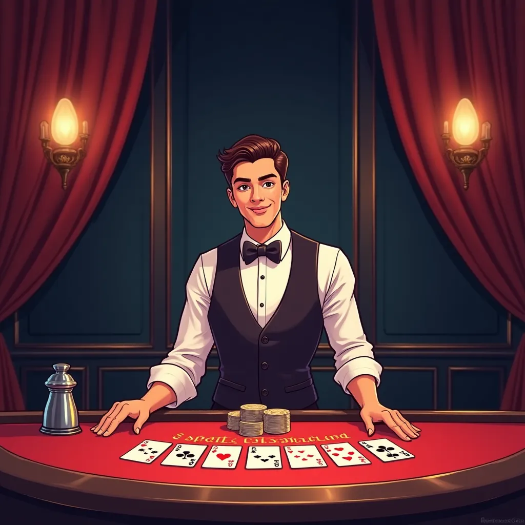 Inbet live dealer section with casino tables